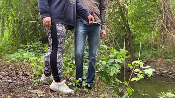 Husband helps wife fuck stranger